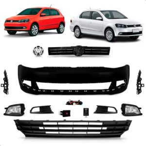 Kit Frente Completa Gol / Voyage G6 2012 2013 2014 2015 2016 Preto