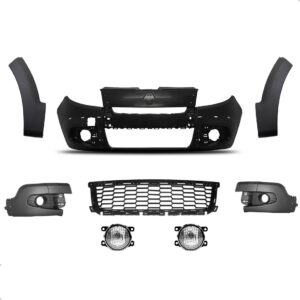 Parachoque Sandero Stepway 2011 2012 2013 2014 Grade Moldura Preto