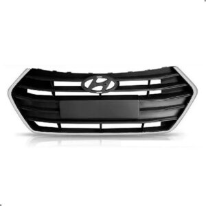 Kit Parachoque Frente Para Hyundai Hb20 2016 2017 2018 2019 Preto