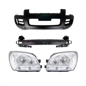 Kit Alma Com Parachoque E Faróis Sportage 2005 2006 A 2008 Preto