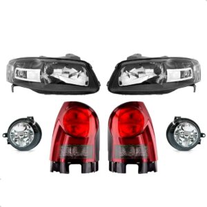 Kit Farol Fumê + Lanterna Fumê + Milha Gol G4 2006 07 A 2013 Ambos Lados