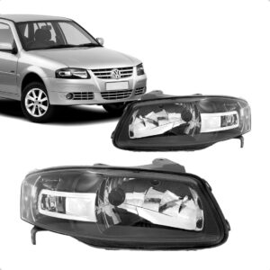 Kit Farol Fumê + Lanterna Fumê + Milha Gol G4 2006 07 A 2013 Ambos Lados
