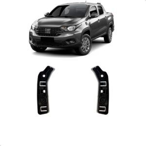 Parachoque Dianteiro Strada 2021 A 2024 Endurance Completo Cinza