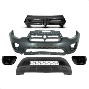 Kit Parachoque Dianteiro Fiat Mobi Trek Like Way 2020 A 2022 Preto