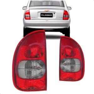 Par Farol Corsa Sedan 2000 A 2010 + Lanternas E Retrovisor Ambos Lados