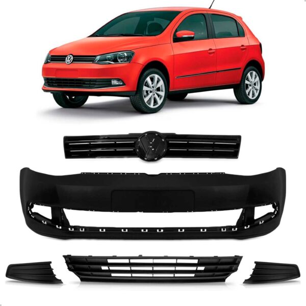 Kit Grades E Parachoque Voyage G6 2012 2013 2014 2015 2016 Preto