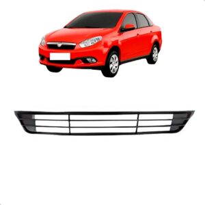 Kit Parachoque Dianteiro Completo Grand Siena 2012 13 A 2019 Preto