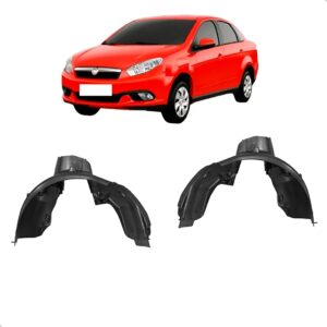 Kit Parachoque Dianteiro Completo Grand Siena 2012 13 A 2019 Preto