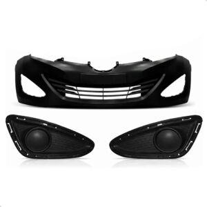 Kit Parachoque Hyundai Hb20 2012 2013 2014 2015 Grade Fechad Preto