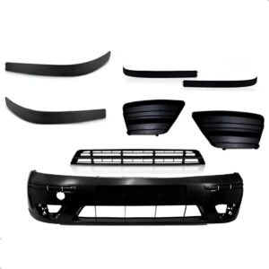 Kit Parachoque Focus 2003 2004 2005 2006 2007 Sem Milha Preto