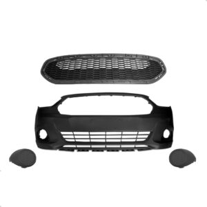 Kit Grades E Parachoque Pra Ford Ka 2015 2016 2017 2018 Preto