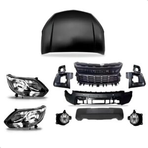Kit Frente S10 2023 Capo + Parachoque + Faróis Serve 2016