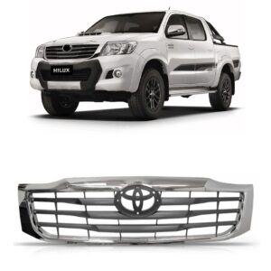Parachoque Dianteiro Completo Hilux Srv 2012 2013 2014 2015 Preto