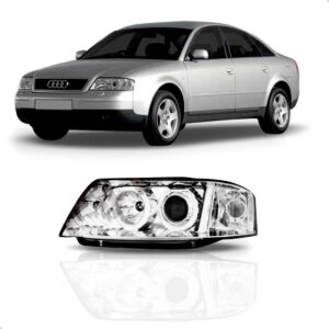 Farol Dianteiro Para Audi A6 2001 2002 2003 2004 2005 2006 Esquerdo/motorista