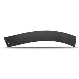 Alargador Vão De Roda Dianteiro Crossfox 2004 2005 06 A 2010 Preto Esquerdo - Motorista