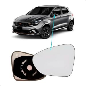Lente Retrovisor Subconjunto Para Fiat Argo 2017 2018 2019 Esquerdo