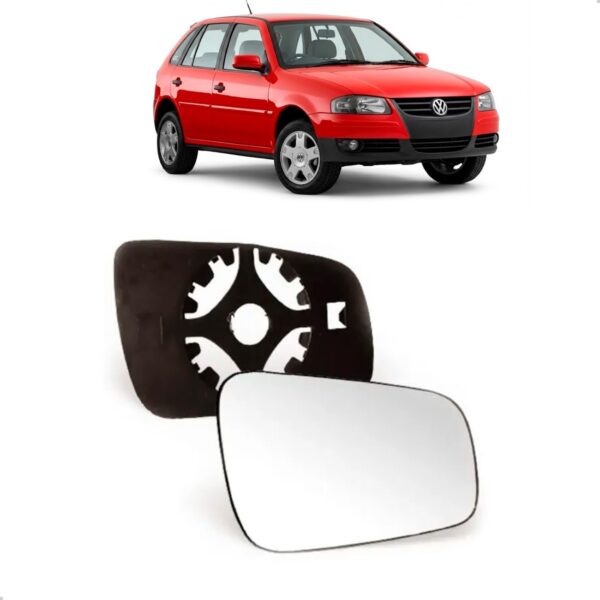 Lente Retrovisor Subconjunto Gol G3 G4 1999 2000 2001 A 2014 Direito
