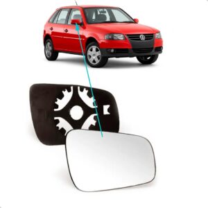 Lente Retrovisor Subconjunto Gol G3 G4 1999 2000 2001 A 2014 Direito
