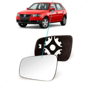 Lente Retrovisor Subconjunto Gol G3 G4 1999 2000 2001 A 2014 Esquerdo