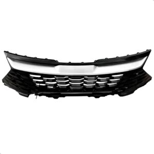 Grade Superior Radiador Sportage 2022 2023 2024 Friso Cinza Preto Fosco