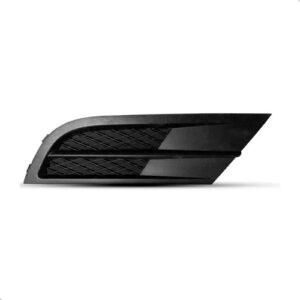Grade Lateral Milha P/choque Diant Jetta 2015-2017 Sem Furo Preto Direito