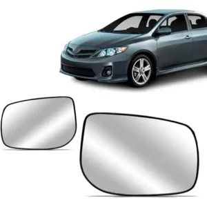 Par De Lente Retrovisor Para Corolla 2009 A 2014