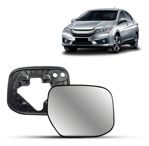 Lente Retrovisor City 2015-2022 Fit 2015-2022 Wr-v 2017-2022 Direito/passageiro