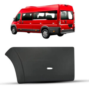 Friso Lateral Traseiro Ducato 2018 A 2027 Com Furo Lampada Preto/esquerdo