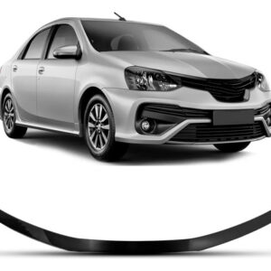 Friso Superior Da Grade Radiador Etios 2017 A 2021 Preto Preto