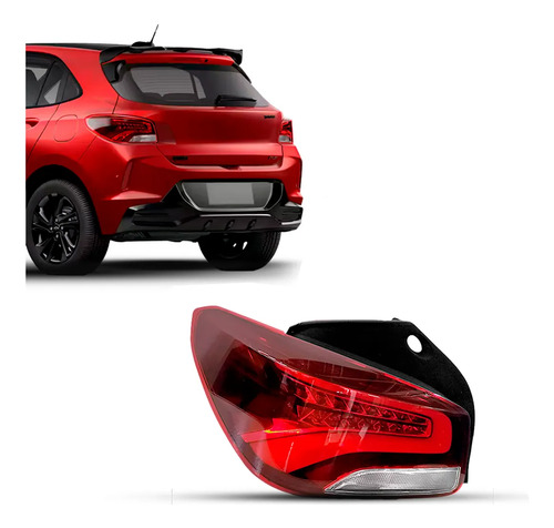 Lanterna Traseira Para Onix Hatch 2026 Com Led Esquerdo/motorista
