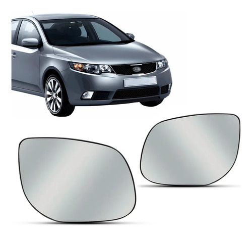 Par De Lente Retrovisor Para Cerato 2009 2010 2011 2012