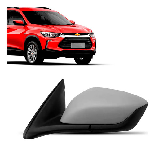 Retrovisor Externo P/ Tracker 2020/25 Eletrico C/ Ponto Cego Esquerdo/motorista