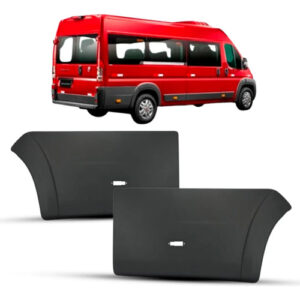 Par Friso Lateral Traseiro Ducato 2018 A 2027 Com Furo Preto