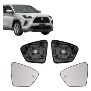 Par Lente Retrovisor Yaris Cross 2025 26 27 Com Ponto Cego