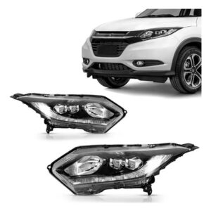 Par Farol Hrv Touring 2017 2018 Com Motor, Projetor E Led Ambos Lados