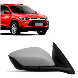 Retrovisor Externo Tracker 2020/25 Eletrico Capa Text 3 Fios Direito/passageiro