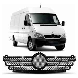 Grade Radiador Para Sprinter 2003 A 2011 Preto