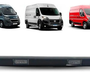 Moldura Da Placa Traseira Ducato 2023-2027 Com Lanterna Preto