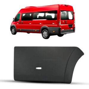 Friso Lateral Traseiro Ducato 2018 A 2027 Com Furo Lampada Preto/direito