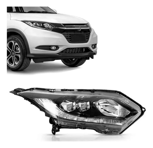Farol Hrv Touring 2017 2018 Com Motor, Projetor E Led Direito/passageiro