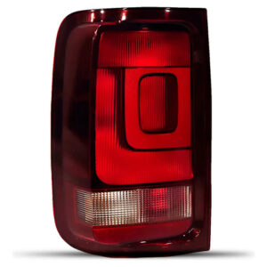 Par Lanterna Traseira Amarok 2020 A 2024 Fume Com Soquete Ambos Lados Vermelho