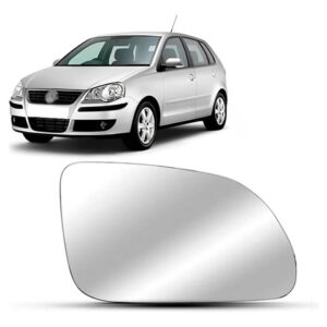 Lente Para Retrovisor Polo 2007 2008 2009 2010 2011 Esquerdo/motorista