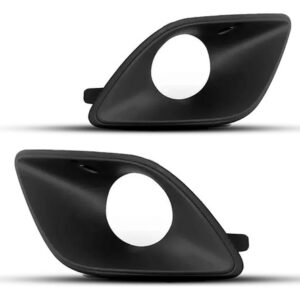 Par Moldura Farol De Milha Sprinter 2020 A 2027 Com Furo Preto Ambos Lados