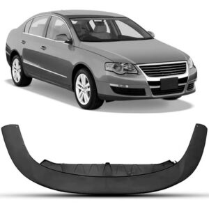 Spoiler Dianteiro Para Passat 2006 A 2010 Preto
