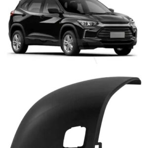 Capa Para Retrovisor Tracker 2020 A 2025 Com Furo Ponto Cego Preto - Direito