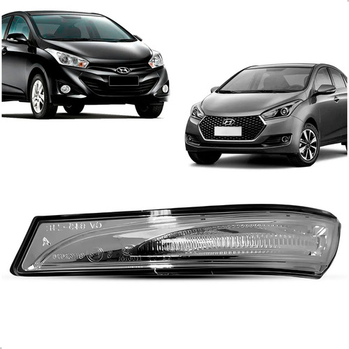 Pisca Do Retrovisor Para Hb20 / Hb20s 2012 2013 2014 A 2019 Esquerdo
