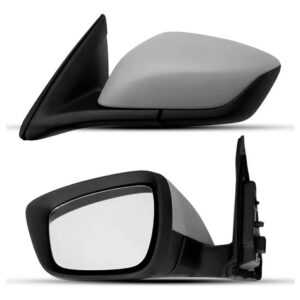 Retrovisor Externo Tracker 2020/25 Eletrico Capa Text 3 Fios Esquerdo/motorista