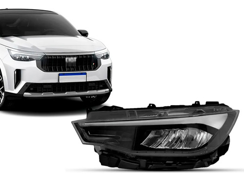 Farol Para Fastback 2022 A 2027 Full Led Esquerdo/motorista