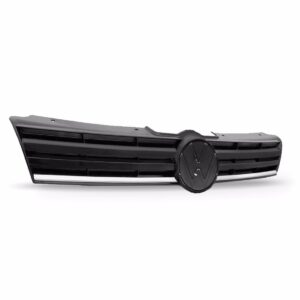 Kit Grade E Moldura Com Furo Gol Voyage G7 16/18 Com Emblema Preto Fosco