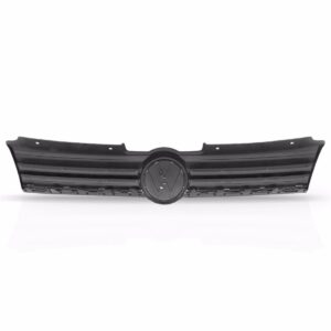 Kit Grade E Moldura Com Furo Gol Voyage G7 16/18 Com Emblema Preto Fosco